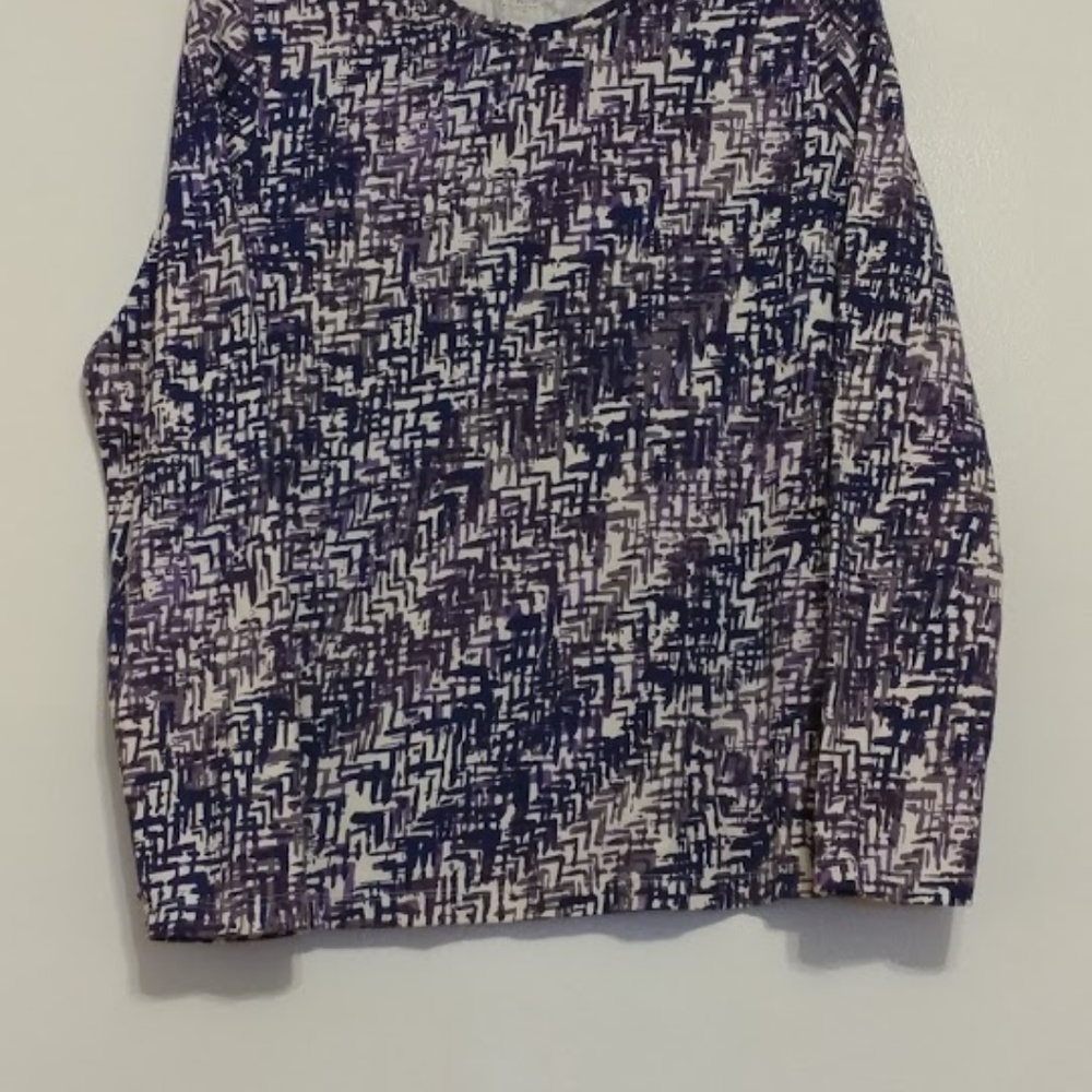 STUDIO WORKS NEW PURPLE LONG SLEEVE SHIRT …